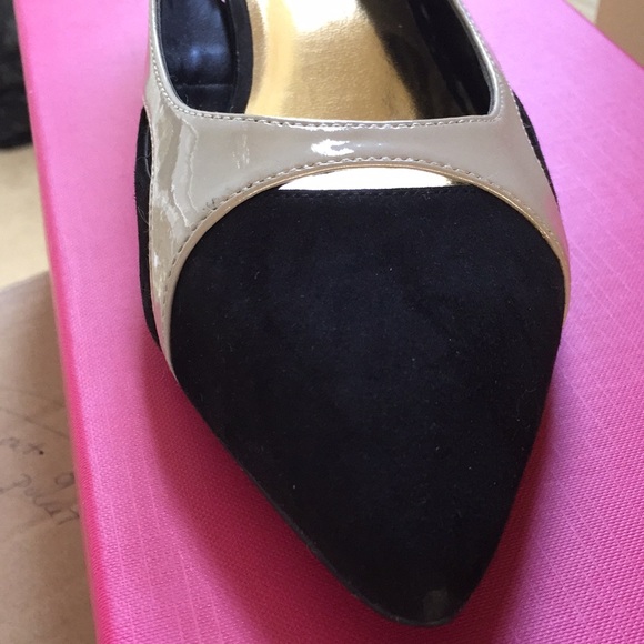 Via Neroli suede and patent 2 inch heels - Picture 4 of 4